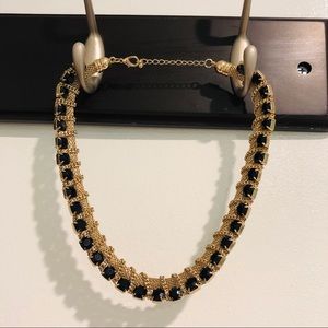 Black & Gold statement necklace